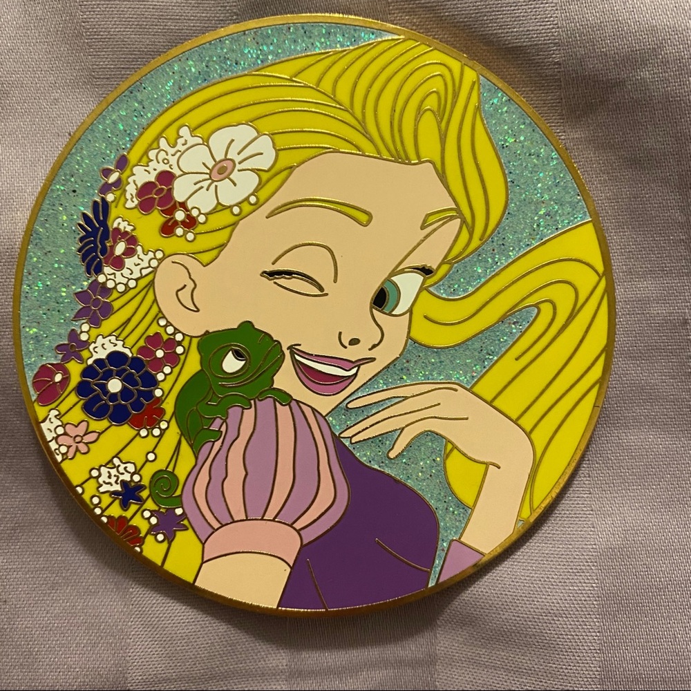 Rapunzel fantasy pin